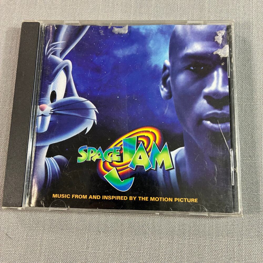 Space Jam Soundtrack CD 1996 Michael Jordan Bugs Bunny Movie Music